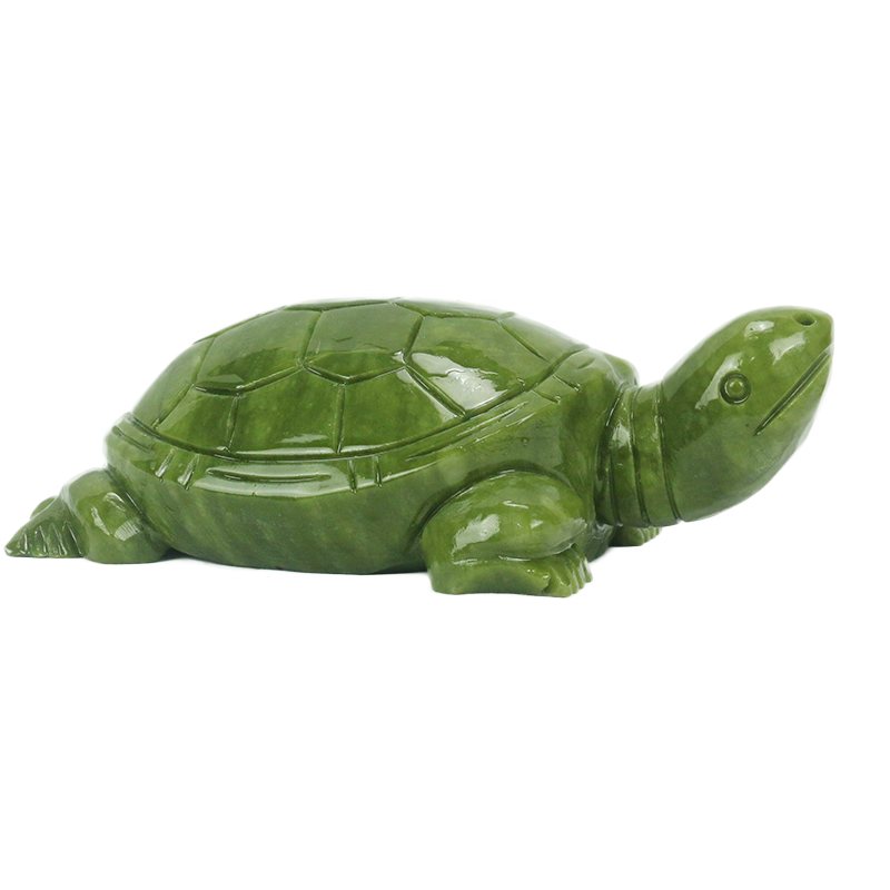 Aquarium Fish Gallery - Natuurlijke Jade/schildpad Sculptuur/huisdecoratie/feng Shui Ornamenten/fish Tank
