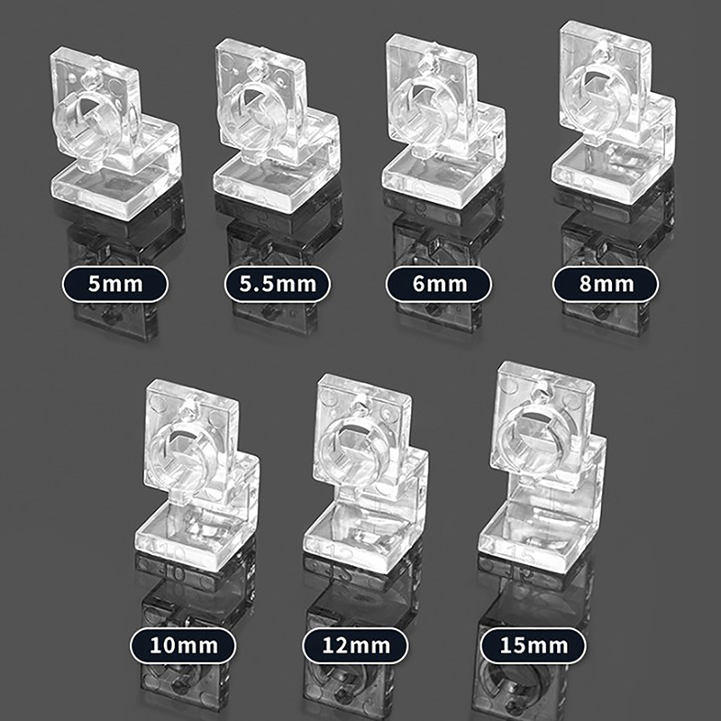 Aquarium Fish Elevator - 4 Stuks Aquarium Acryl Clips Voor