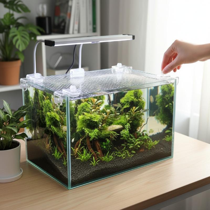 Aquarium Fish Jump Guard - 1 Stuks Visbak Net Anti-Springbescherming Huisdier