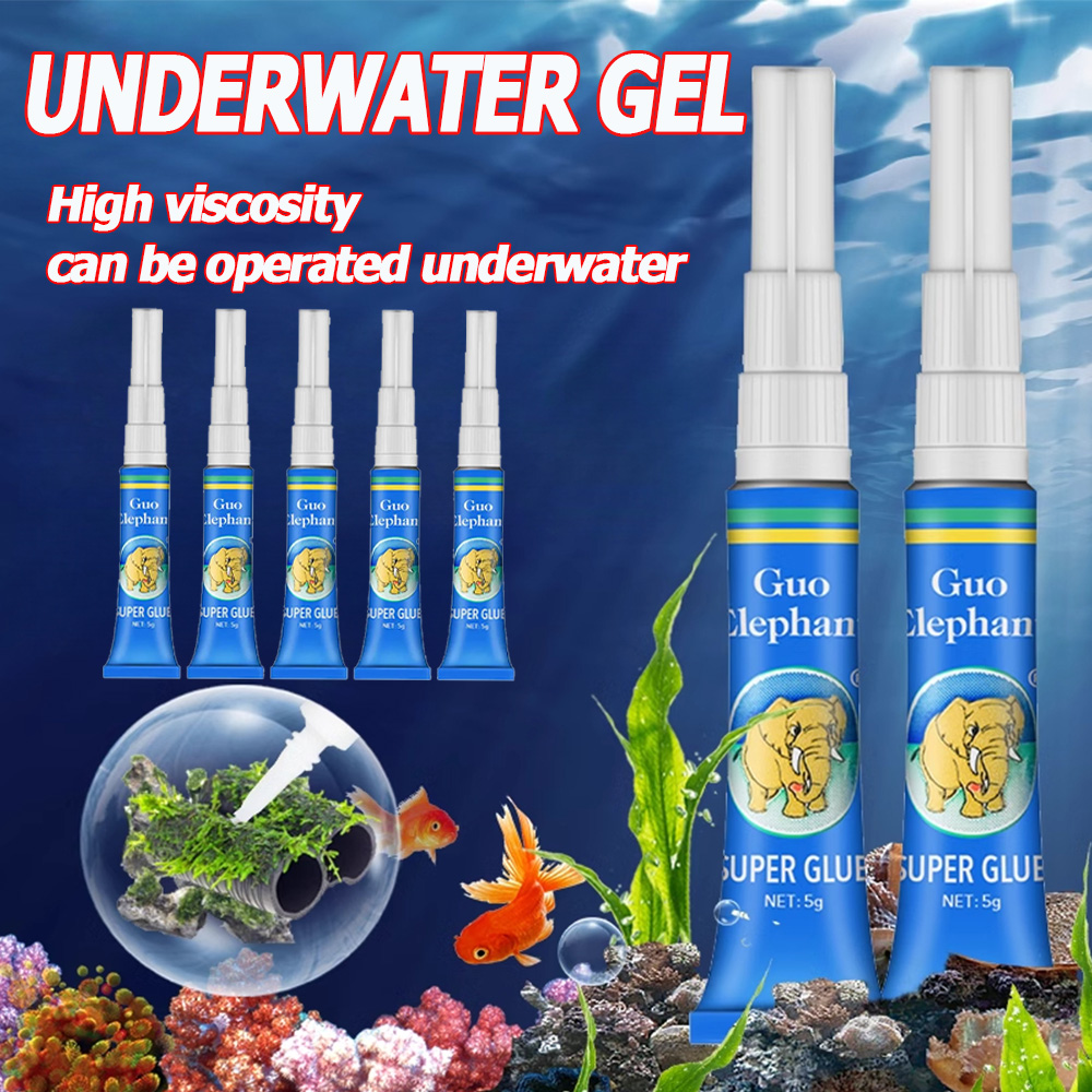 Aquarium Fish Real - 3/5/10 Stuks Aquarium Landschapsarchitectuur Mos Lijm