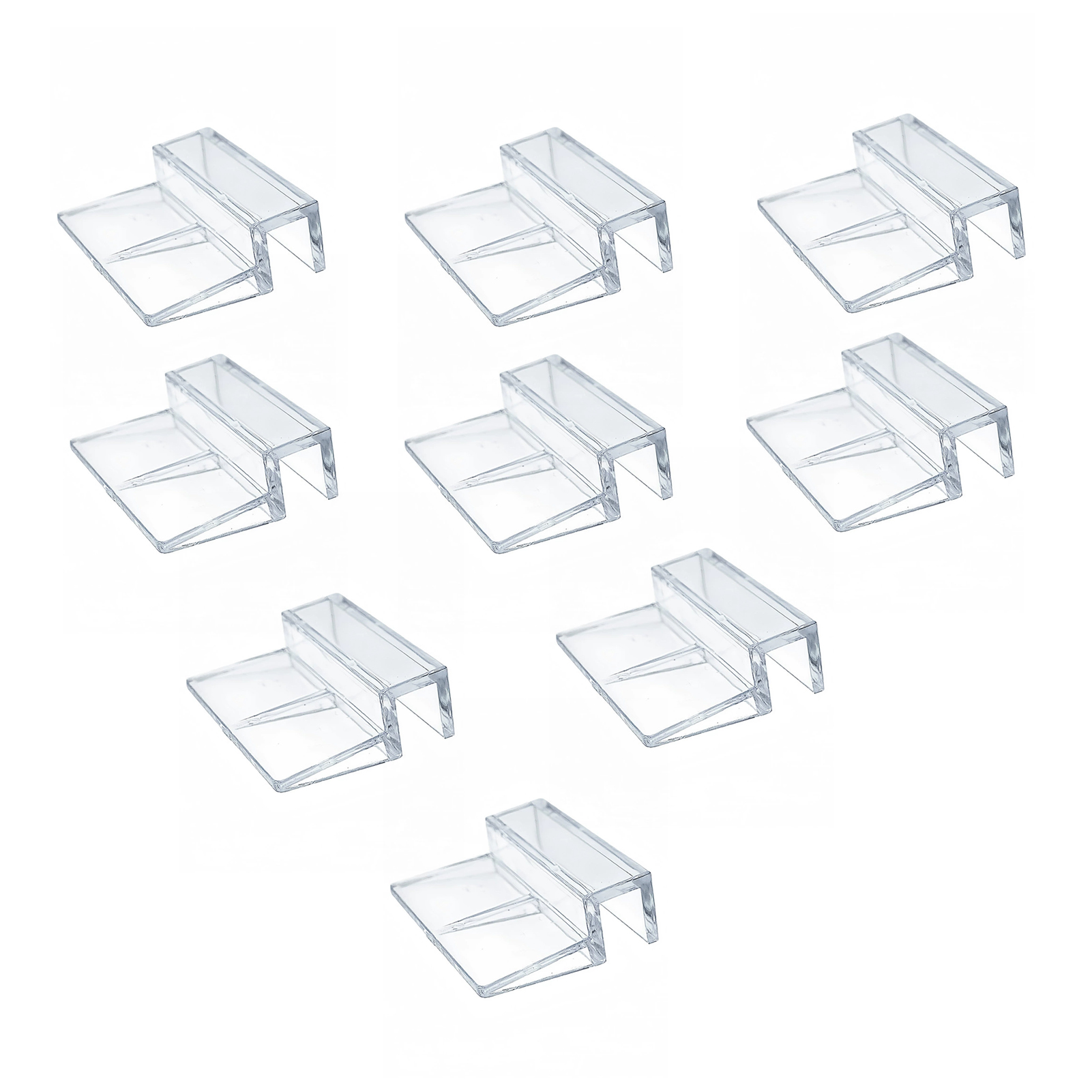 Aquarium Fish Elevator - 10 STKS Aquarium Acryl Clips Glazen