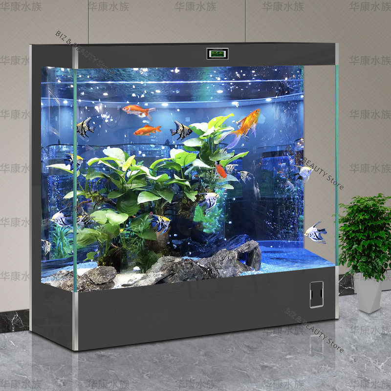 Aquarium Fish Low Maintenance - Nieuwe Ultra Witte Glazen Visbak Alles-in-één