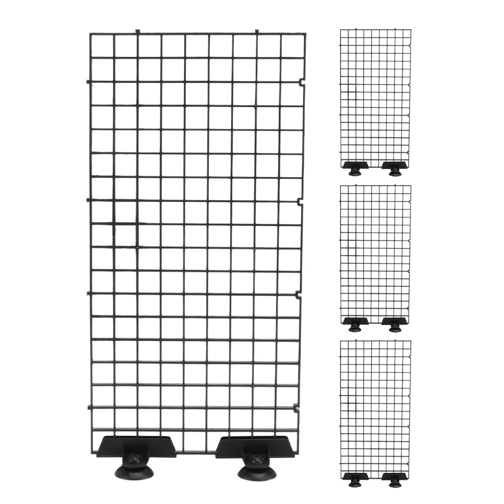 Tank Divider Mesh - 4 sets aquariumscheidingsnetten, ABS-rooster, isolatieplaat, duurzaam