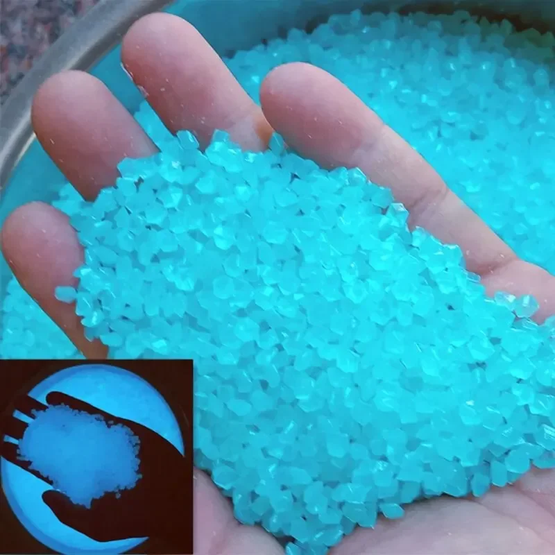Aquarium Fish Real - 1000 stks 3-5mm Lichtgevende Zand Glow