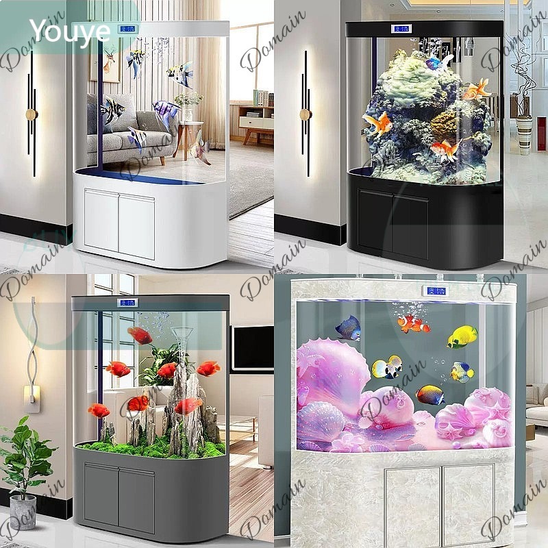 Aquarium Fish Low Maintenance - Grote visbak voor de woonkamer, staand,