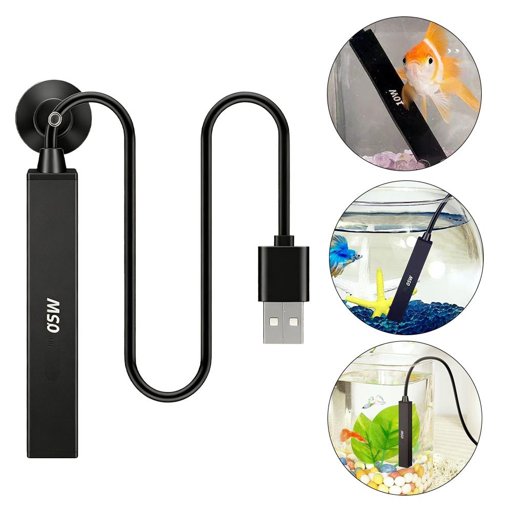 Aquarium Fish Real - Mini USB Aquariumverwarmer 5V Automatische constante