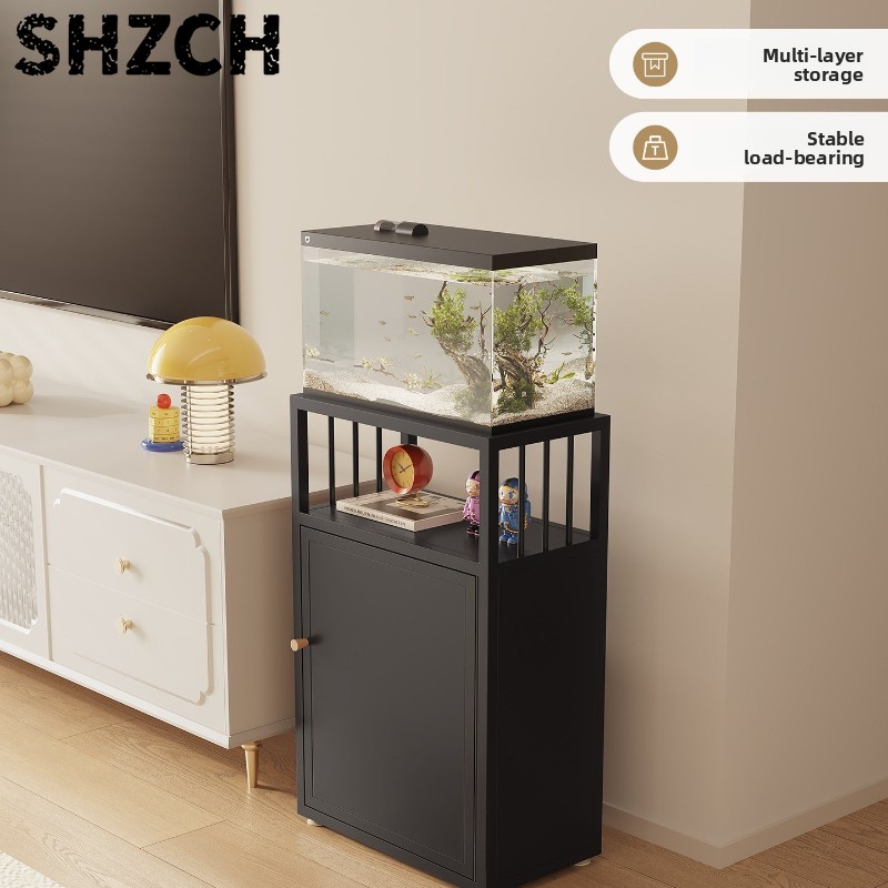 Aquarium Fish Elevator - Italiaanse metalen aquariumstandaard, grote capaciteit, stevige