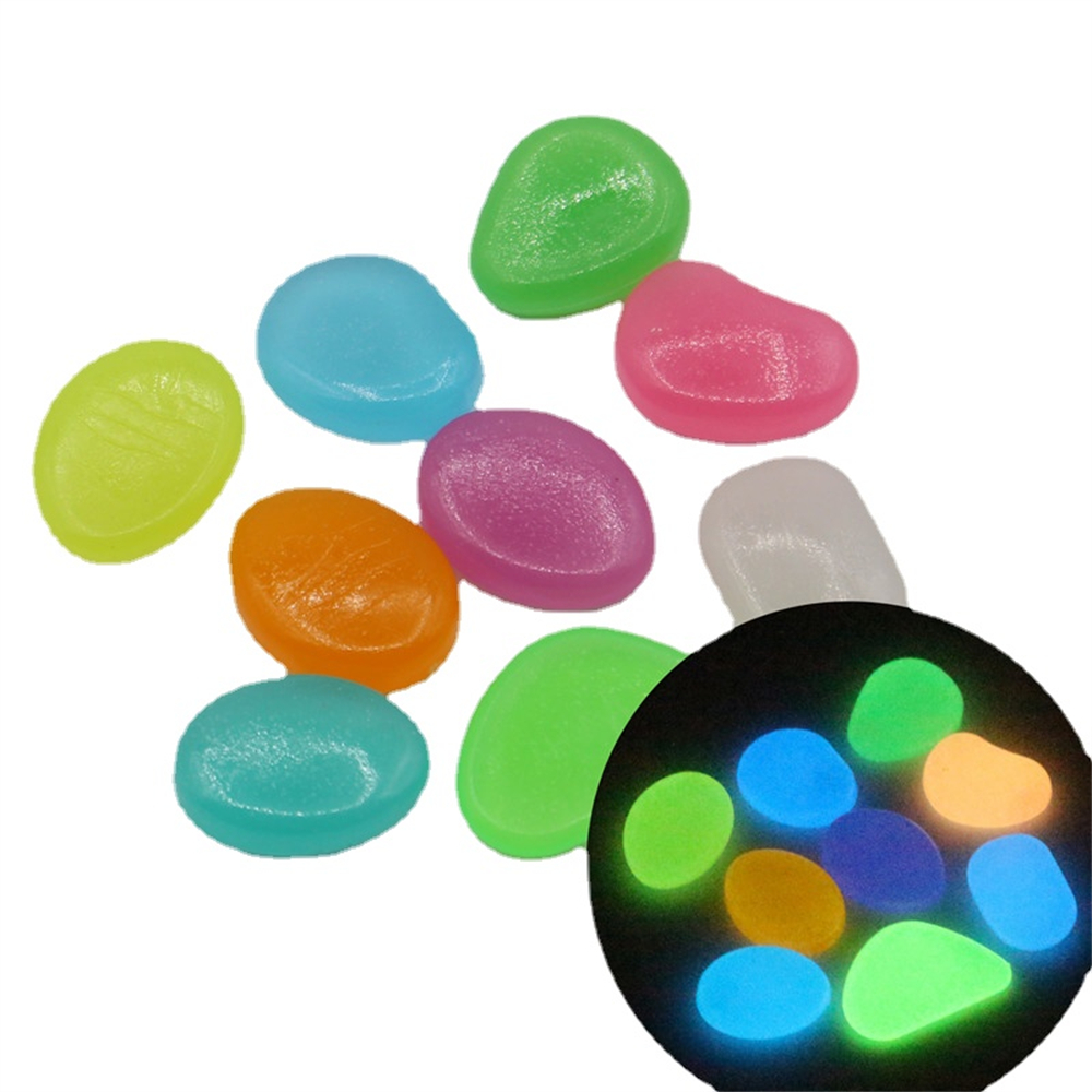 Aquarium Fish Gallery - 50 Stuks Lichtgevende Steen Fluorescerende Grind