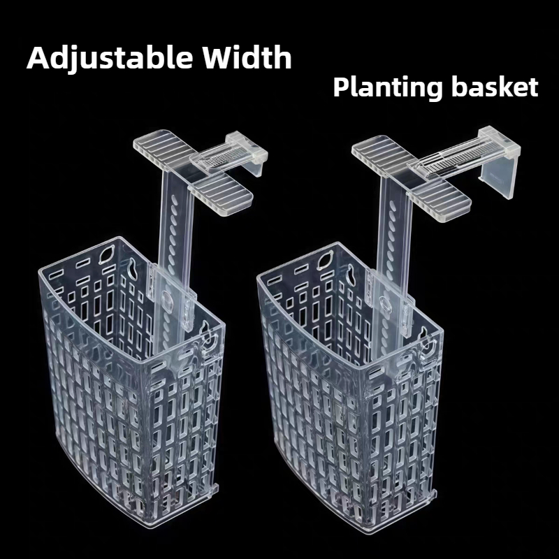 Aquarium Fish Elevator - Aquarium Plant Houder Verstelbare Hoogte Hefmand