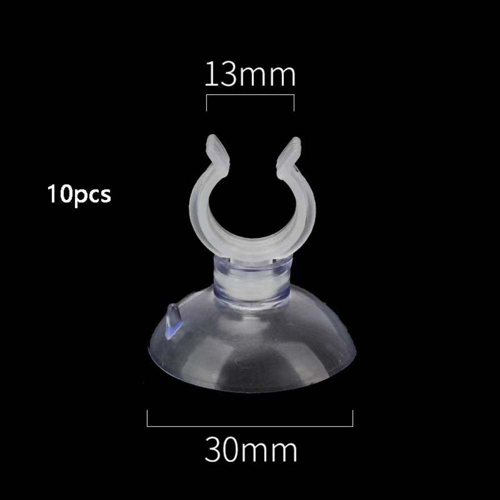 Aquarium Fish Real - 10 stks Zacht PVC Aquarium Sucker