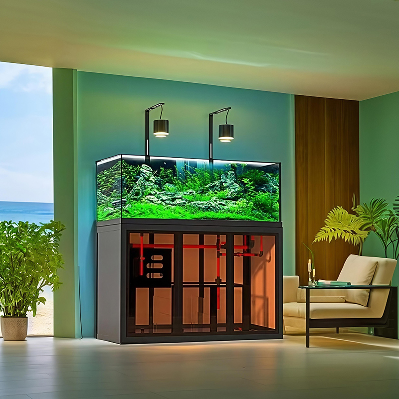 Aquascape-visbak in industriël - Aquarium Fish Low Maintenance recensie en prijs