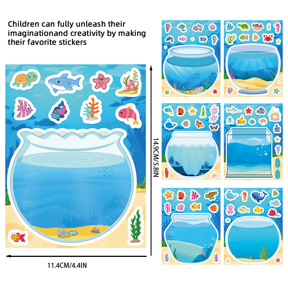 8/16 Vellen Creatieve Aquarium - Aquarium Fish For Beginners recensie en prijs