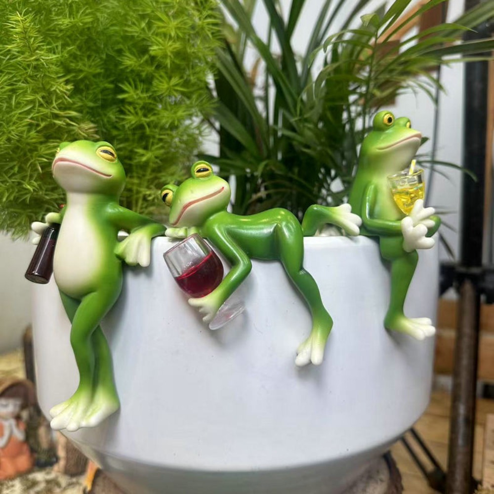 Hangende bloempot rand kikker  - Aquarium Fish Pot recensie en prijs