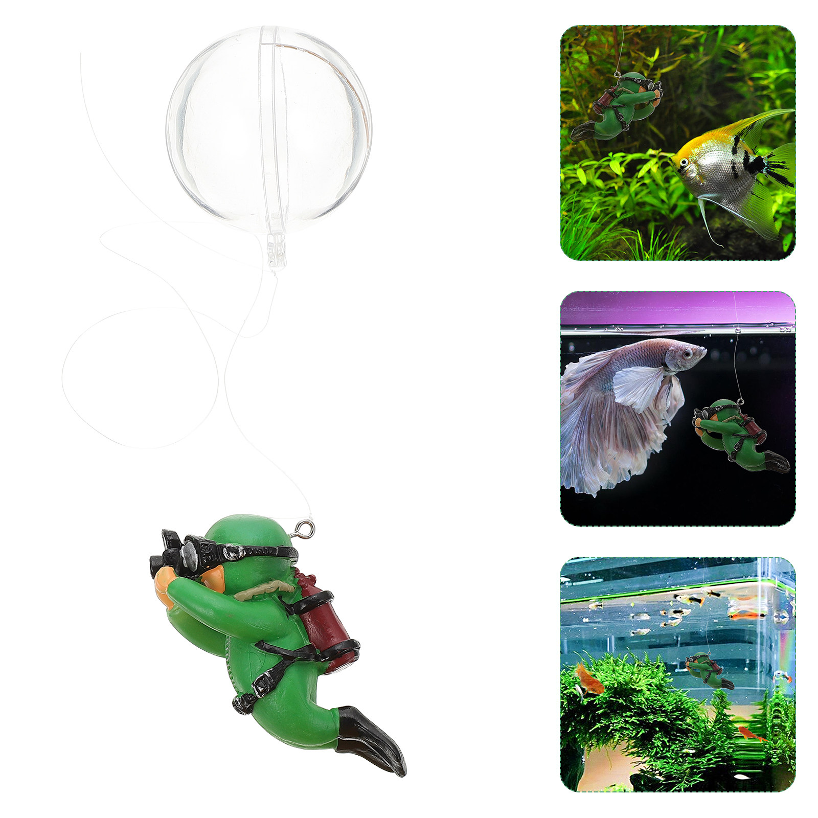 Viskom Drijvende Duiker Decora - Aquarium Fish Low Maintenance recensie en prijs