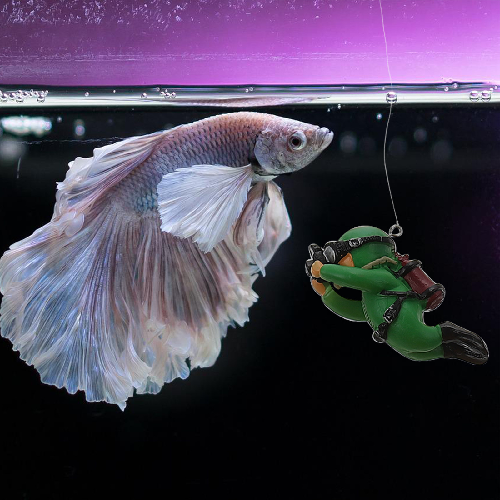 Viskom Drijvende Duiker Decora - Aquarium Fish Low Maintenance recensie en prijs