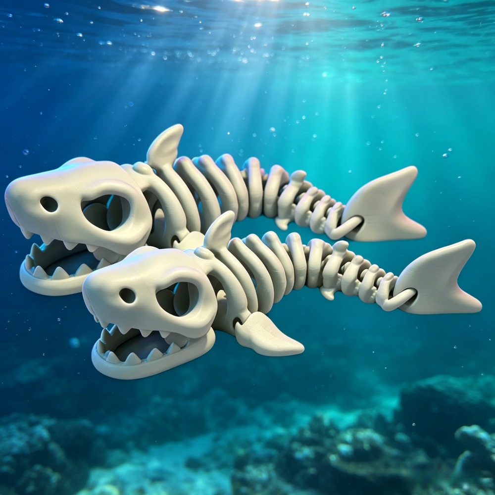 Haaienskelet Aquariumdecoratie - Aquarium Fish Buy recensie en prijs