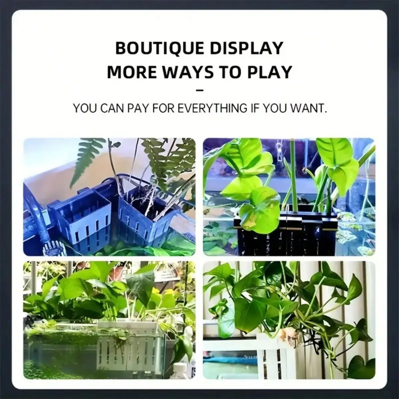 Aquariumplantenhouder Zwarte k - Aquarium Fish Real recensie en prijs
