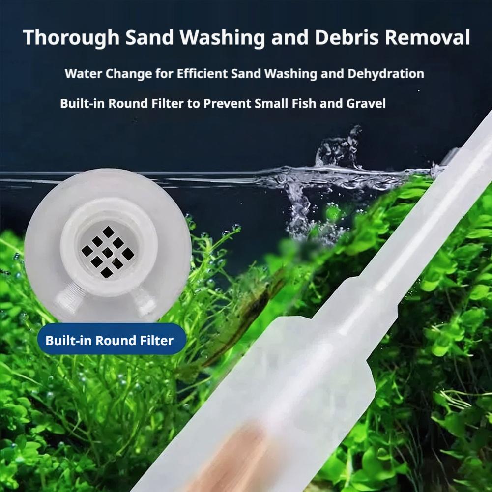 Handmatige aquariumsifon, visb - Aquarium Fish Maintenance recensie en prijs