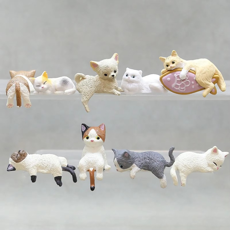 1Pc Leuke Cartoon Kat PVC Woon - Aquarium Fish Real recensie en prijs