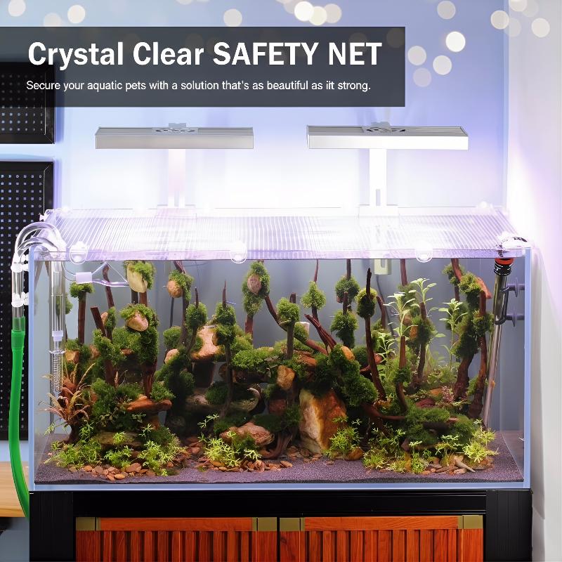 1 stuks anti-ontsnappingsnet v - Aquarium Fish Jump Guard recensie en prijs