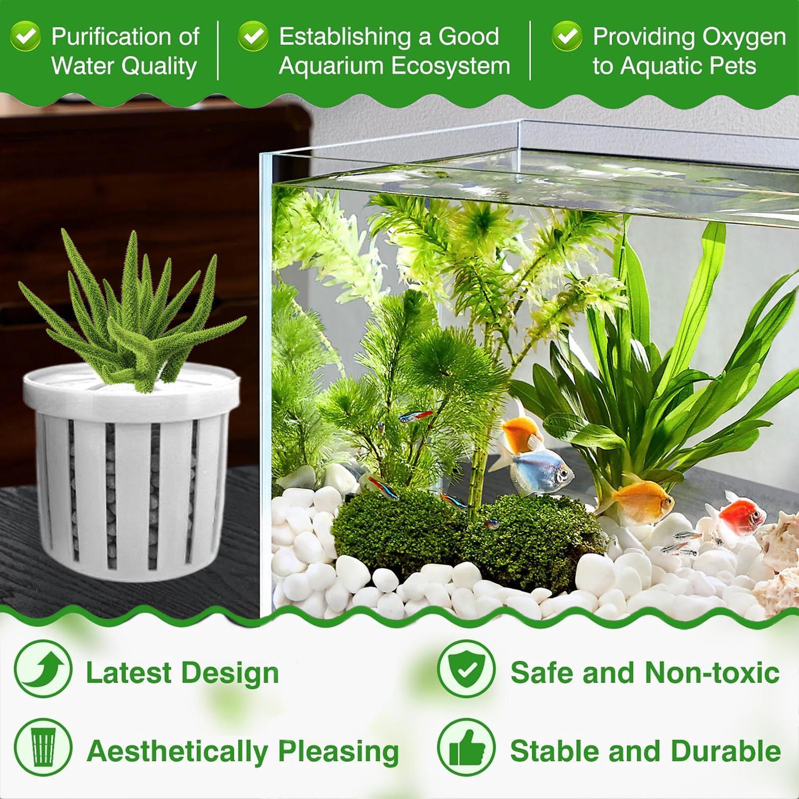 4 stuks aquarium plantenbak me - Aquarium Fish Pot recensie en prijs