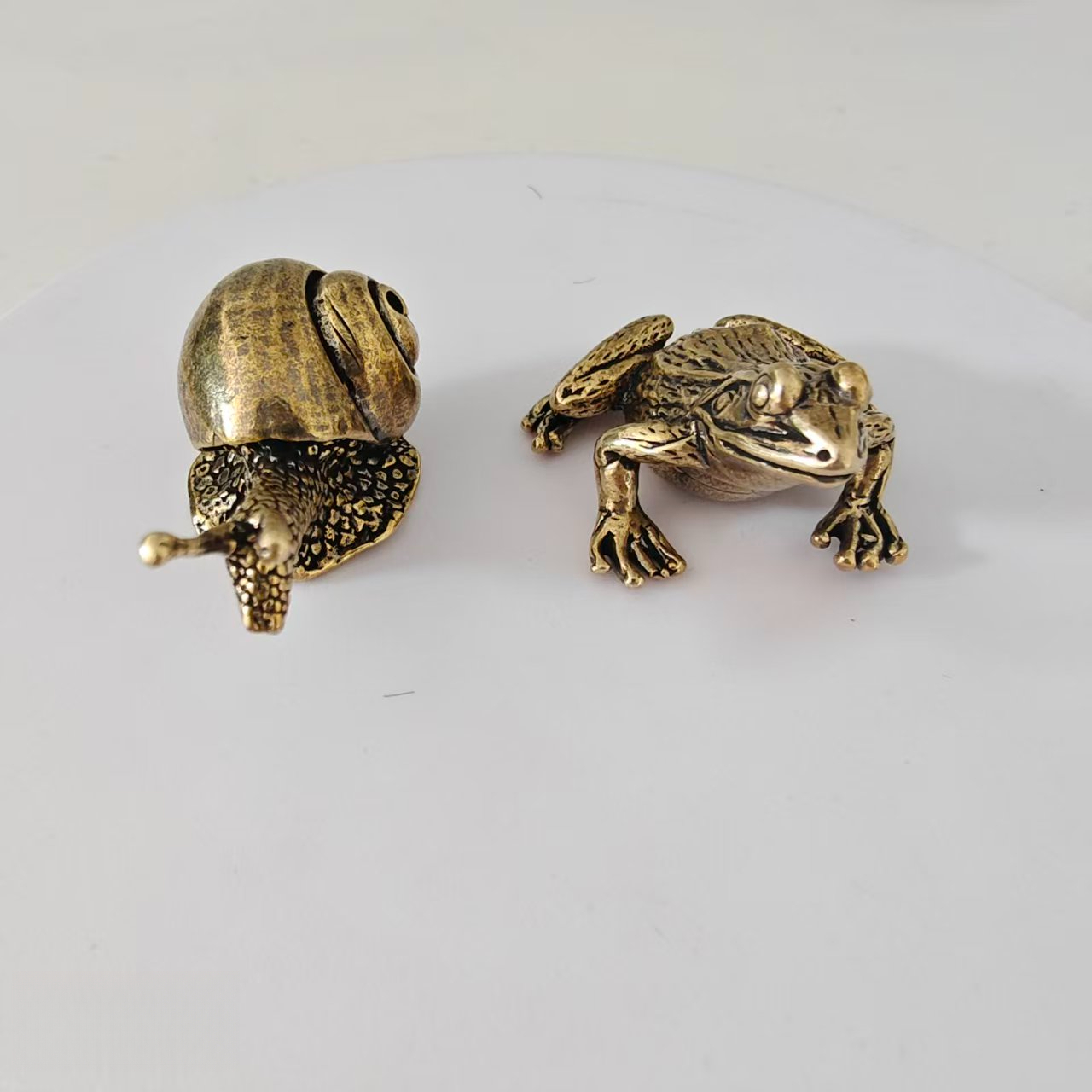 2 stuks messing mini-ornamente - Aquarium Fish Gallery recensie en prijs