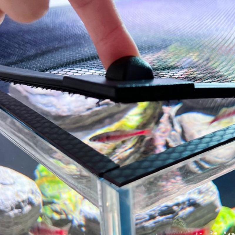 Magnetische aquarium anti-spri - Aquarium Fish Jump Guard recensie en prijs