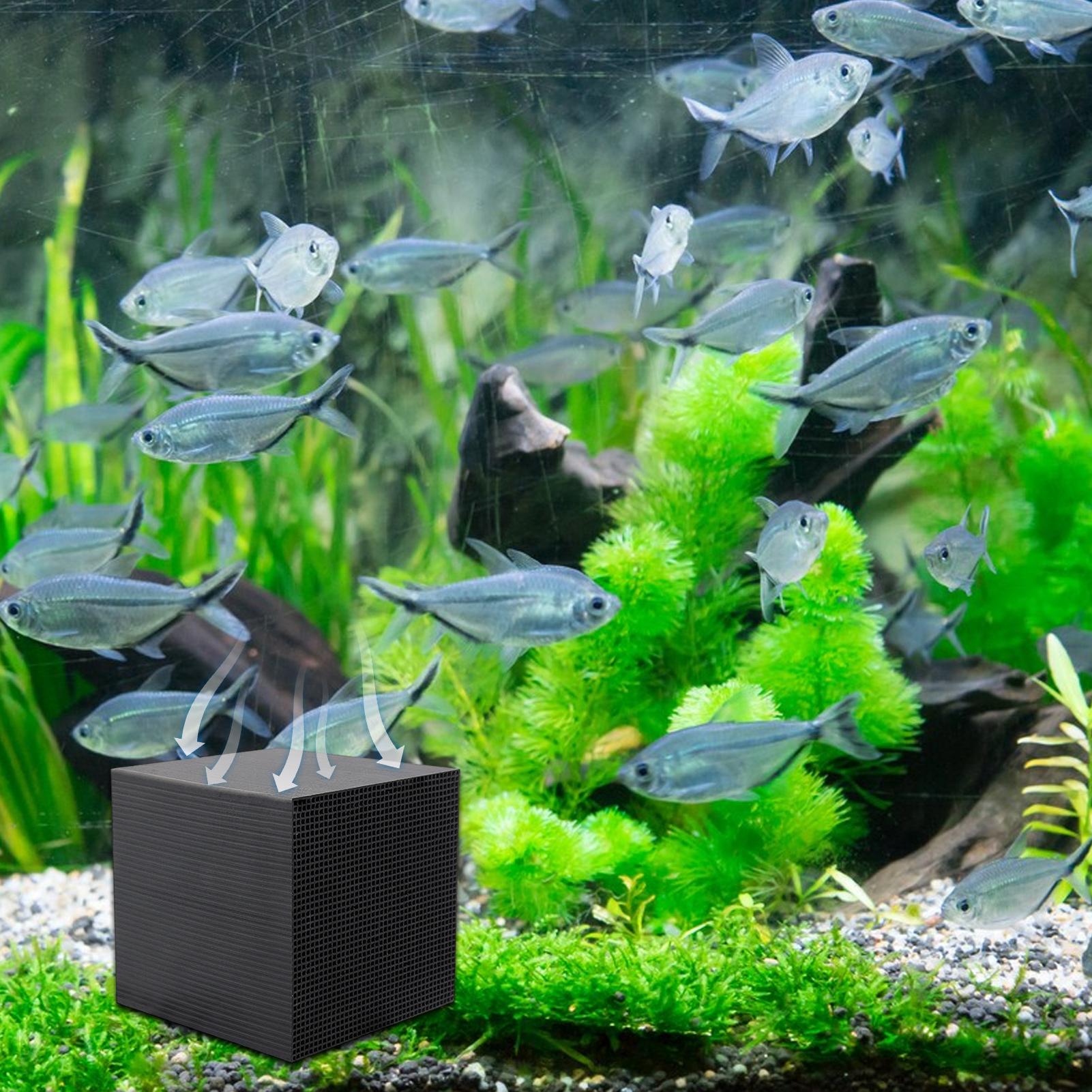 Aquarium Waterzuiveraar Kubus  - Aquarium Fish Background recensie en prijs