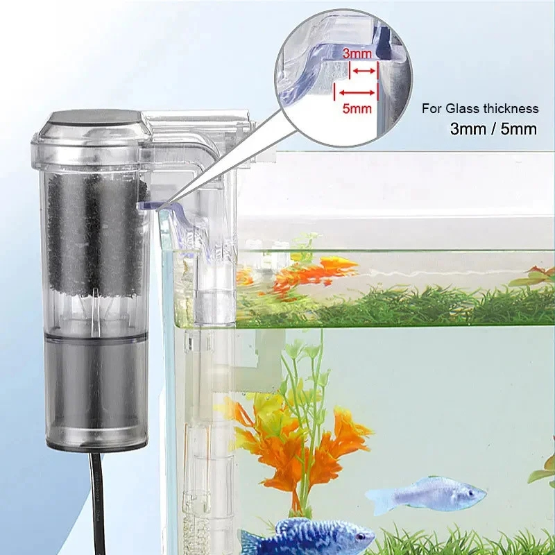 Wandhangend filter voor aquari - Aquarium Fish Background recensie en prijs