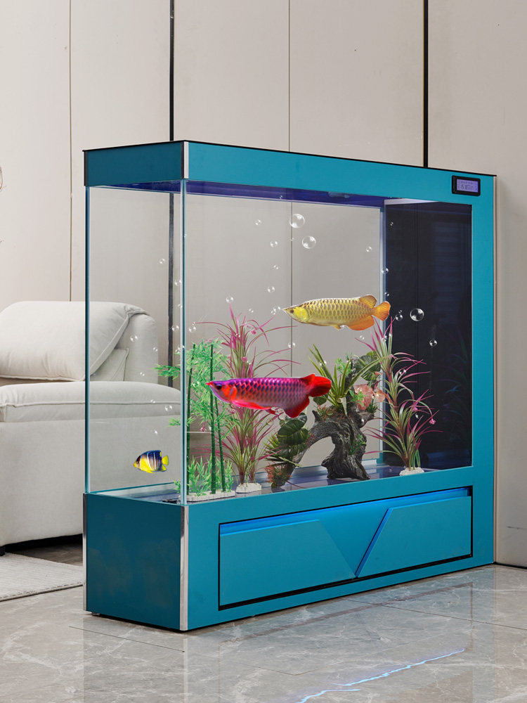 Ultraheldere glazen vloerstaan - Aquarium Fish Low Maintenance recensie en prijs